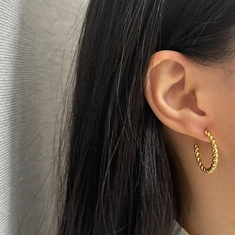 SODABIJOUX - Orecchini Acciaio - torchon