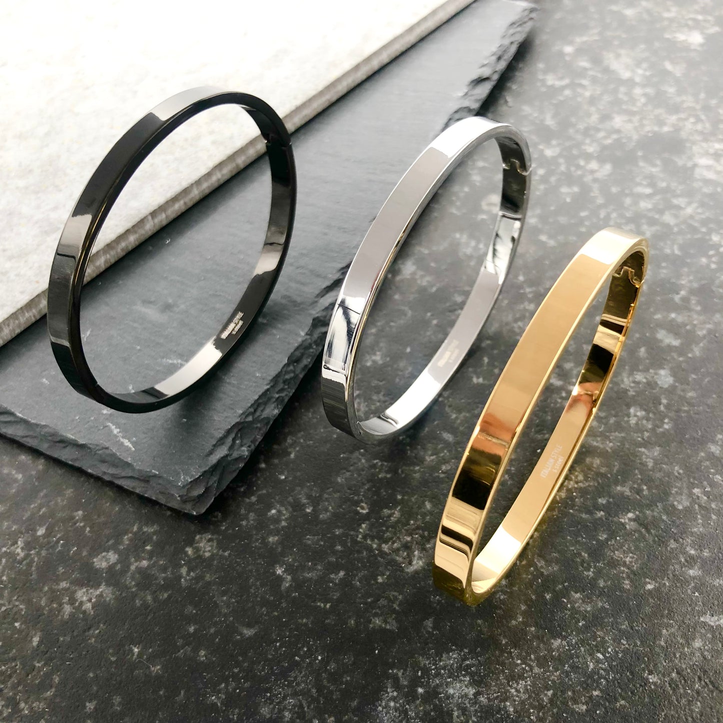 Soda - Bracciale Uomo rigido - semplice
