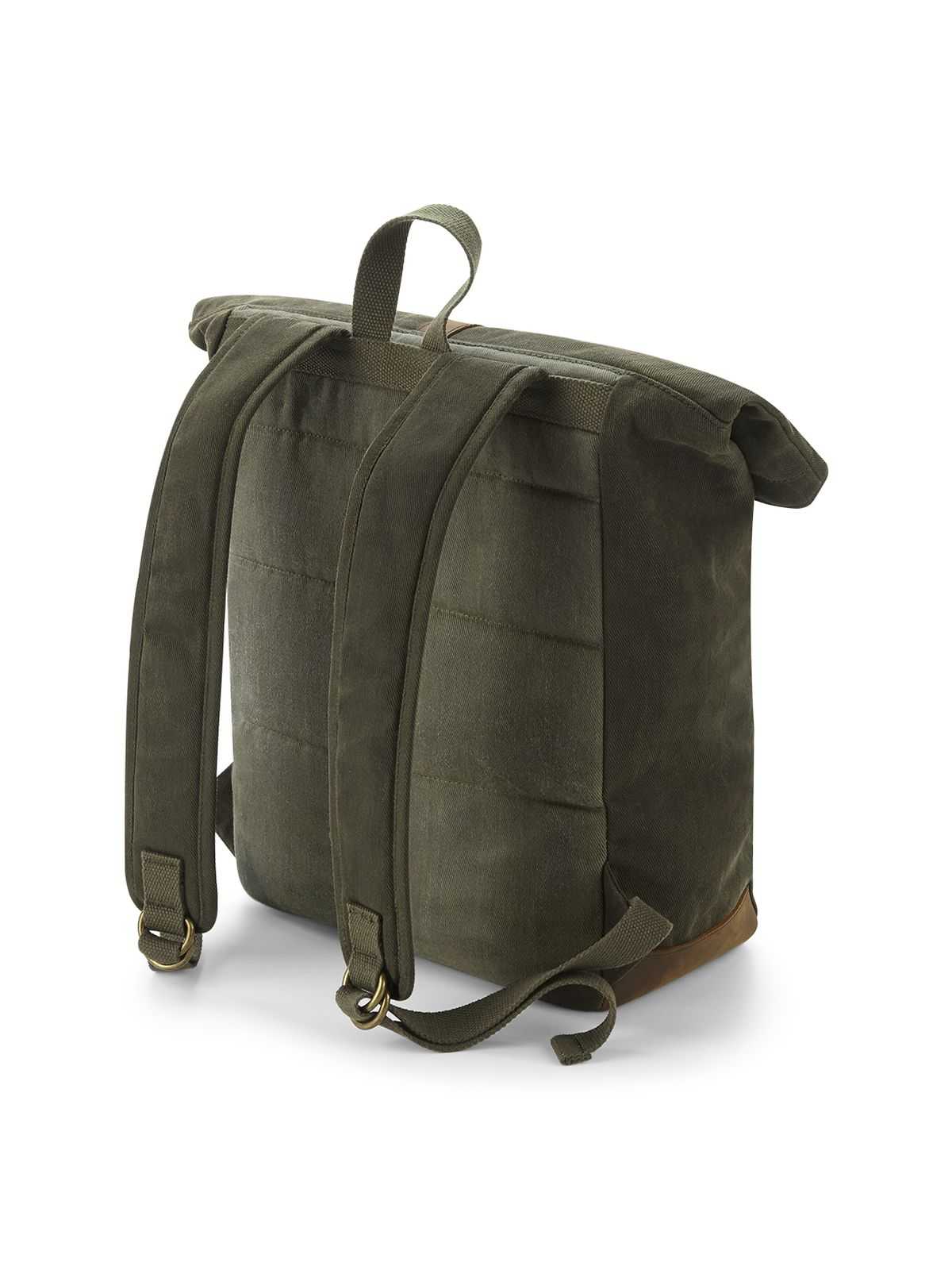 SODA - Heritage Waxed Canvas Backpack - military green