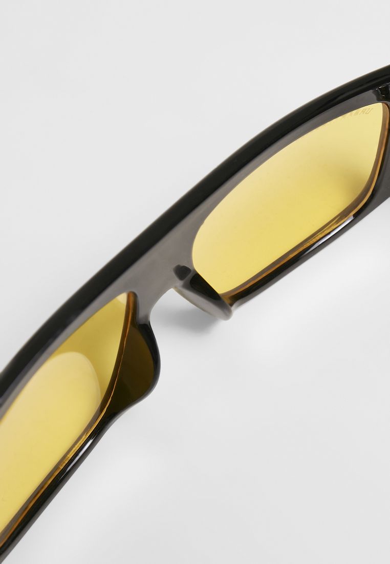 Urban Classic - Raja Sunglasses with strap - Black/yellow