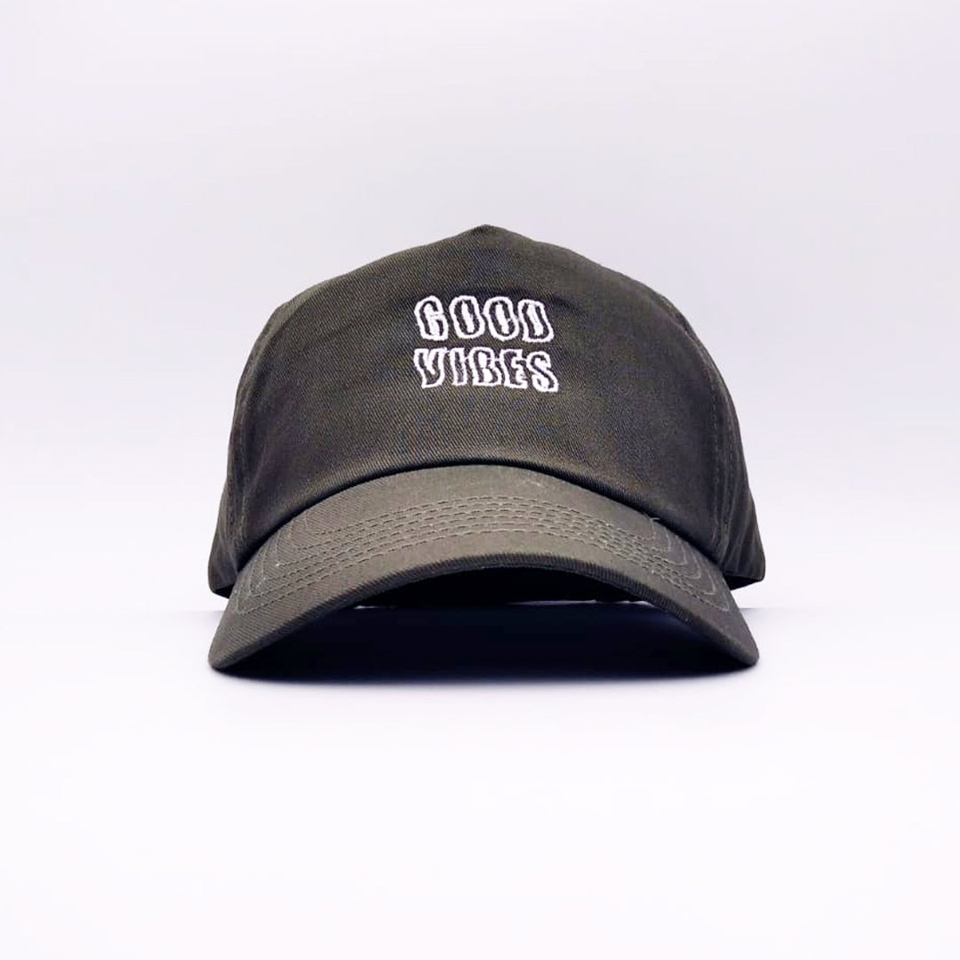 Soda StudioCappello Baseball Good Vibes - Army/white
