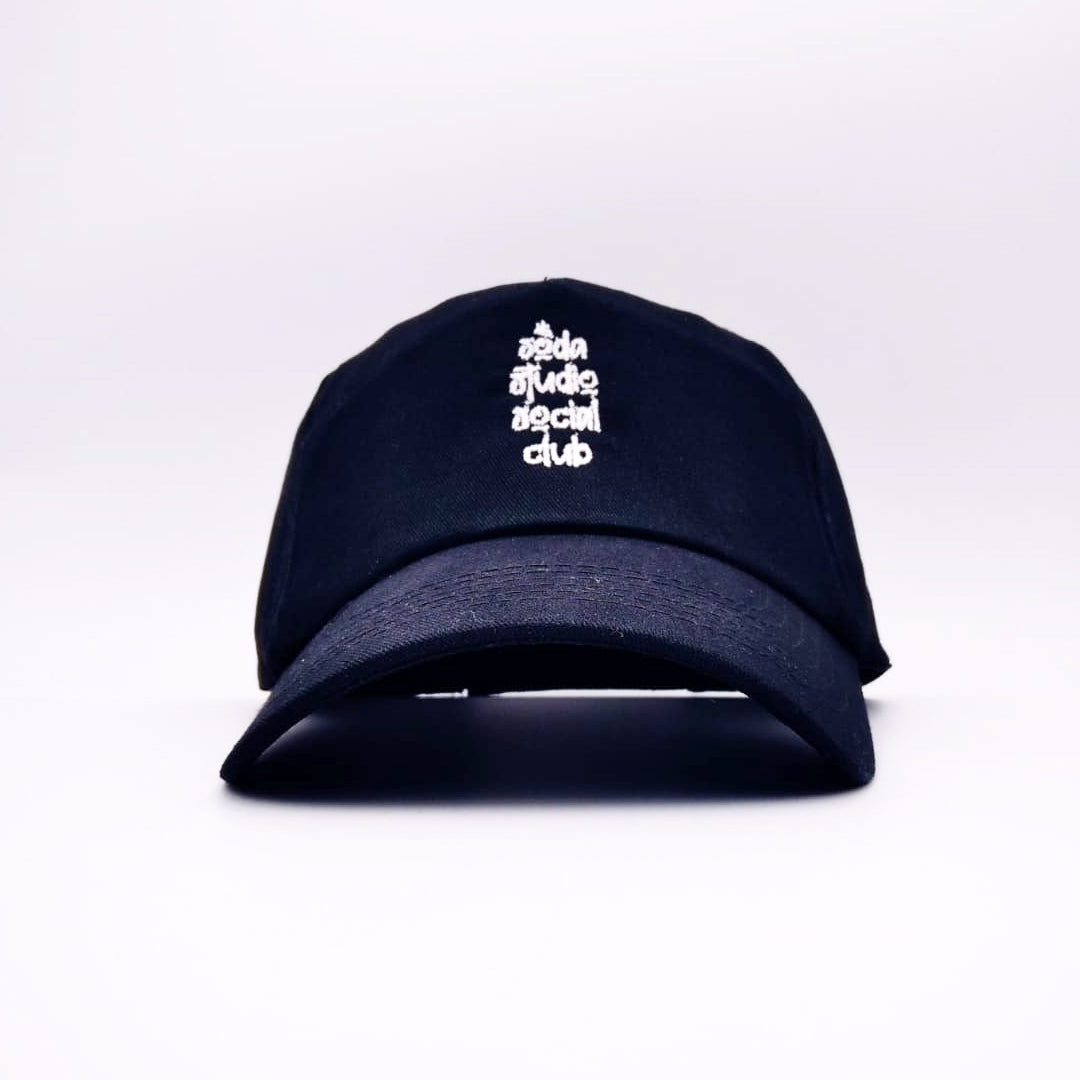 Soda StudioCappello Baseball Soda Studio Social Club - Black/white