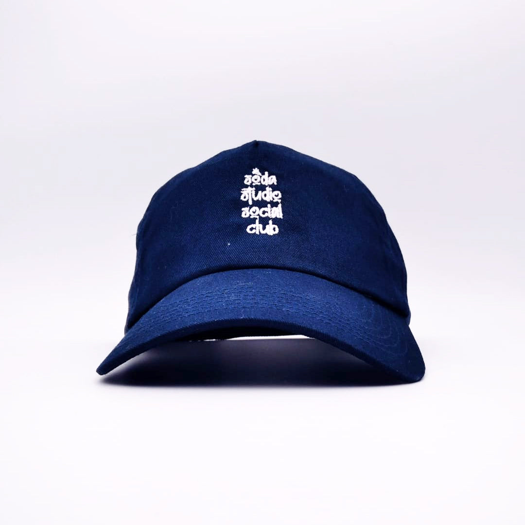 Soda StudioCappello Baseball Soda Studio Social Club - Navy/white