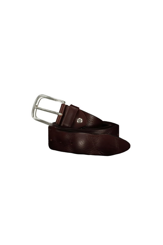 CSODA - Genuine leather belt 35 mm - dark brown