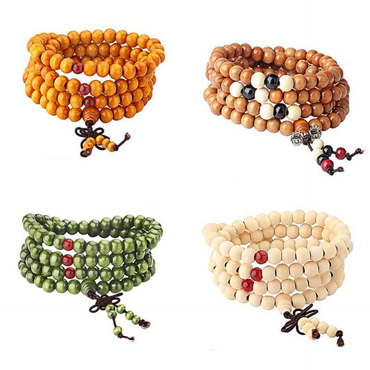 SODA - Tibetan mala necklace and bracelet