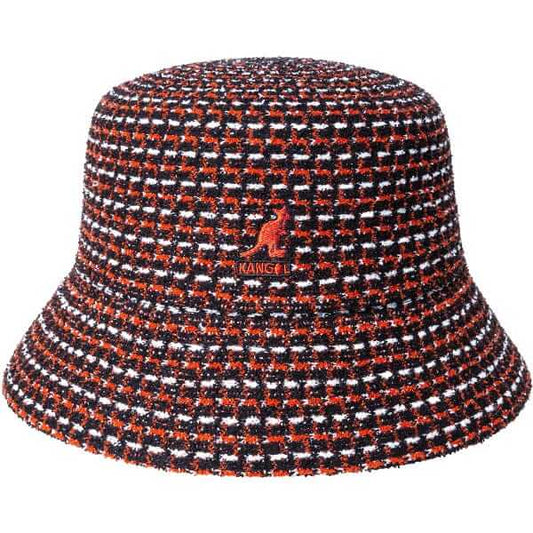 Kangol - Maze Jacquard Bucket Black