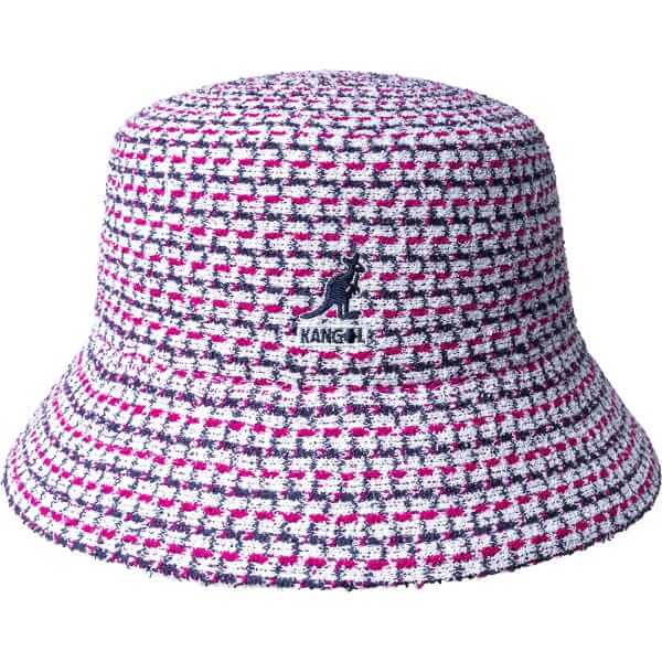 Kangol - Maze Jacquard Bucket White