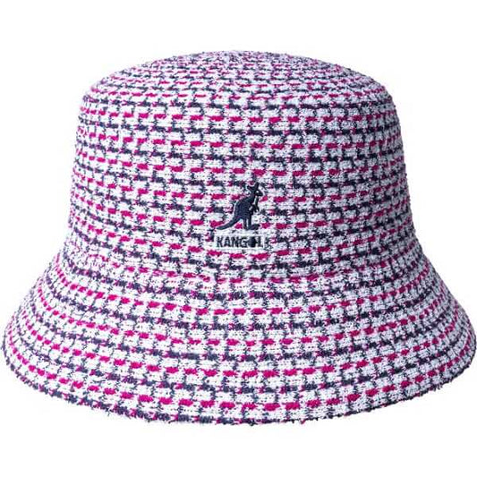 Kangol - Maze Jacquard Bucket White