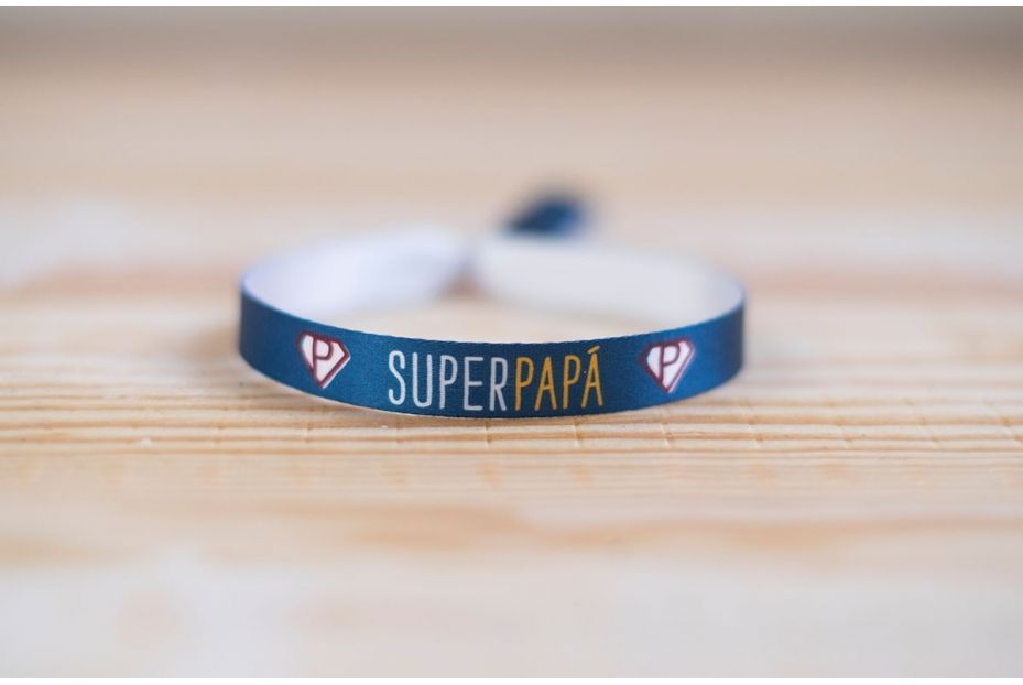 UO estudio "Superpapá" Bracelet Blue