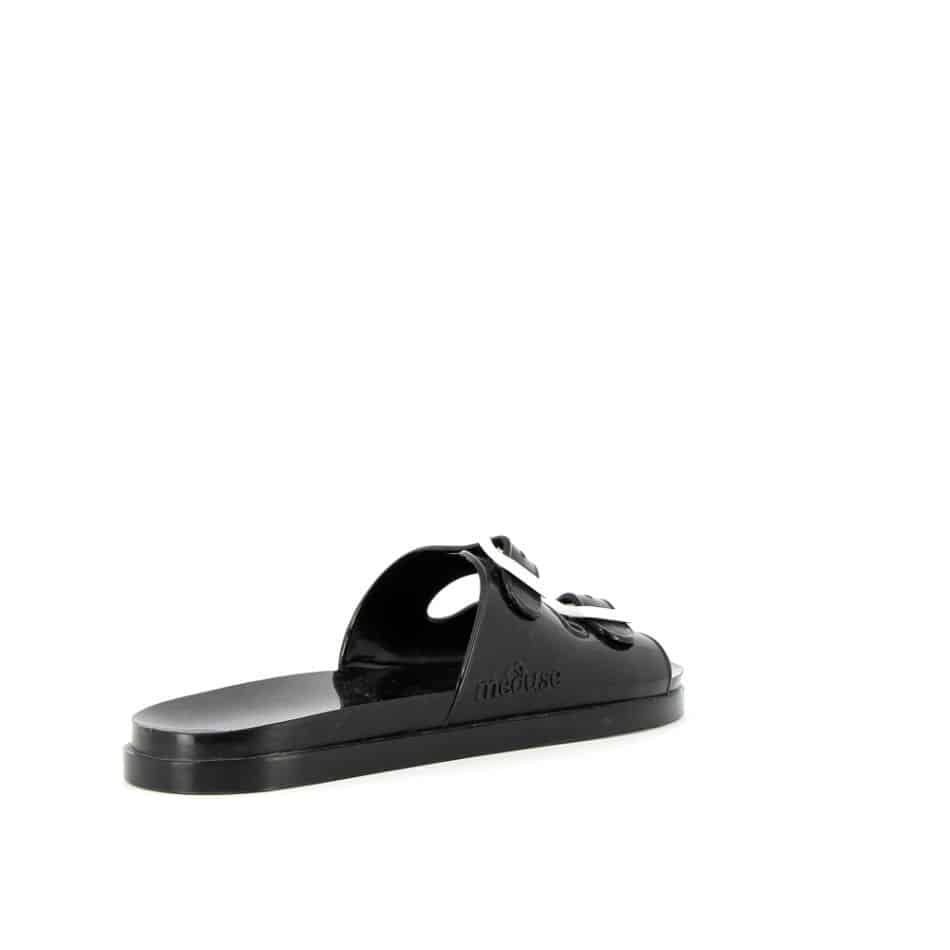 MEDUSE - mambo ciabatta gomma riciclata - nero