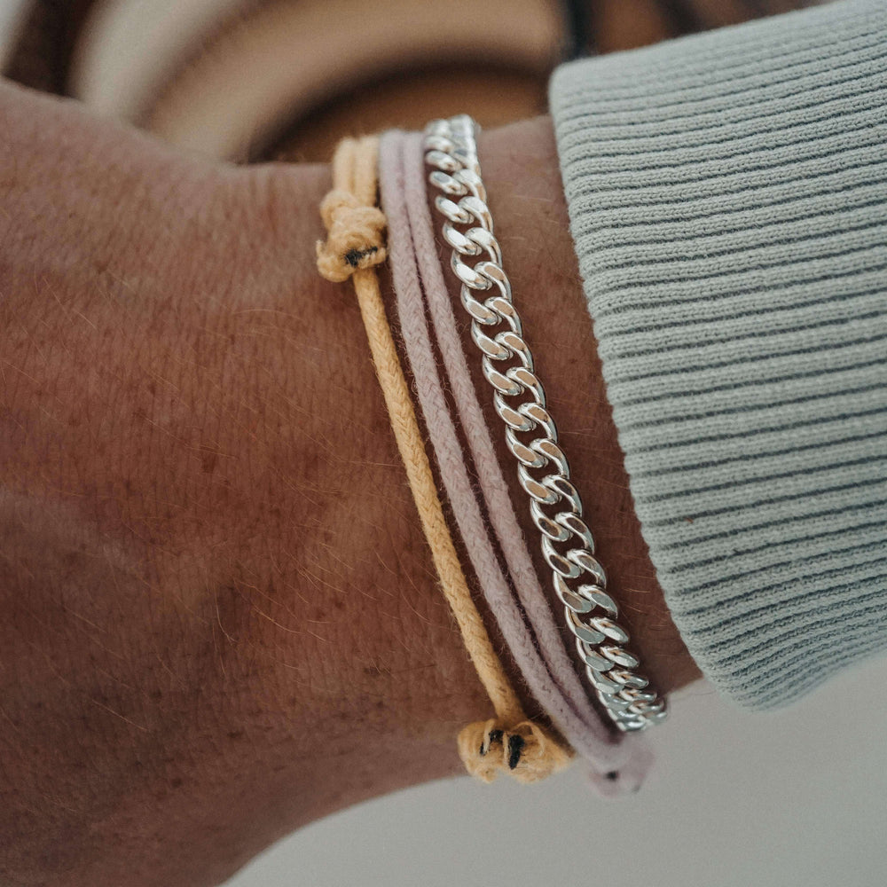 Soda - Bracciale Uomo Grumette - acciaio