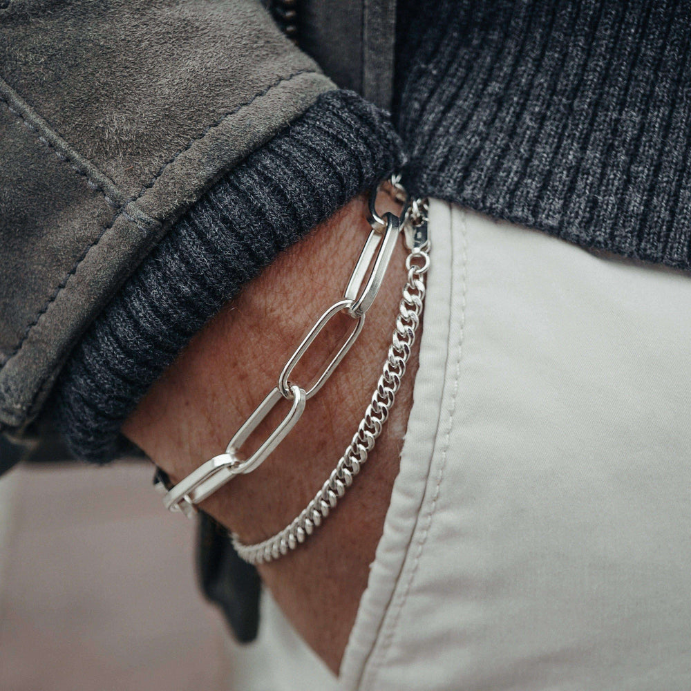 Soda - Bracciale Uomo Grumette - acciaio