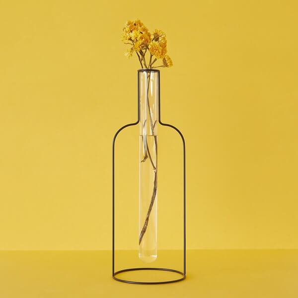Balvi - Bottle Vase Silhouette XL Black