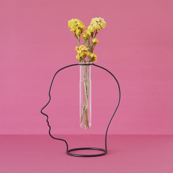 Balvi - Gentle Silhouette Black Vase