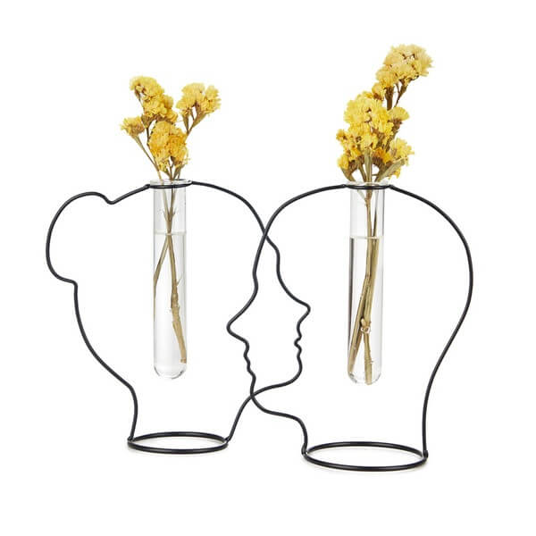 Balvi - Gentle Silhouette Black Vase