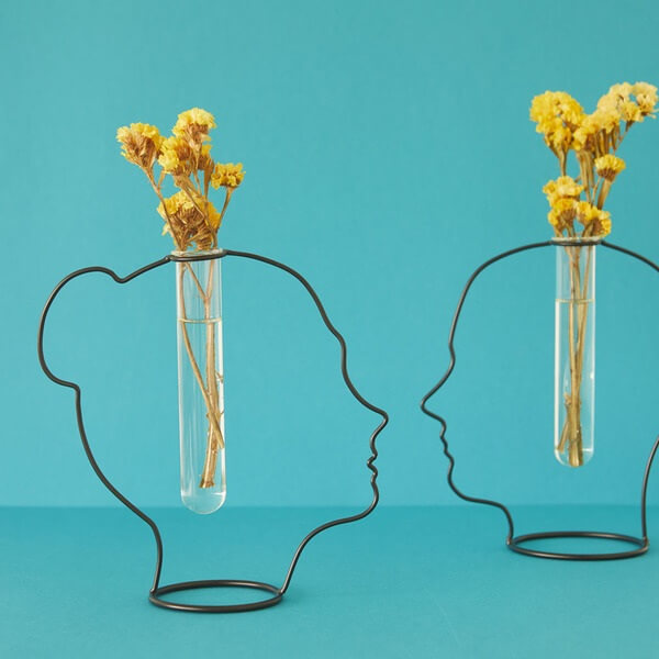 Balvi - Gentle Silhouette Black Vase