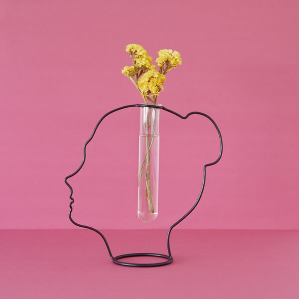 Balvi - Lady Silhouette Black Vase
