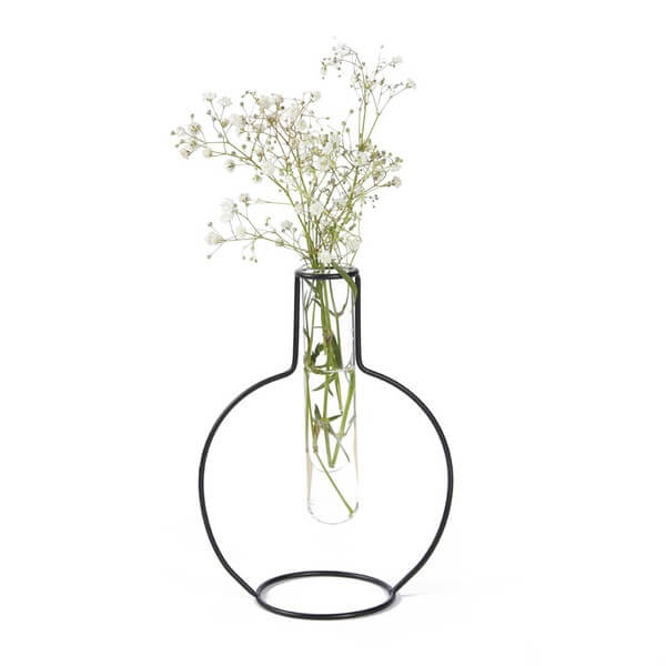 Balvi - Round Silhouette Black Vase