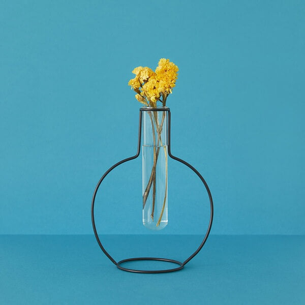Balvi - Round Silhouette Black Vase