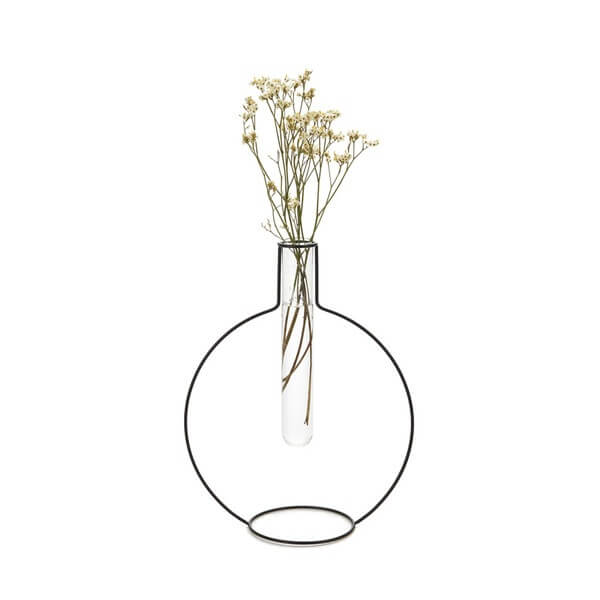 Balvi - Round Silhouette XL Vase Black