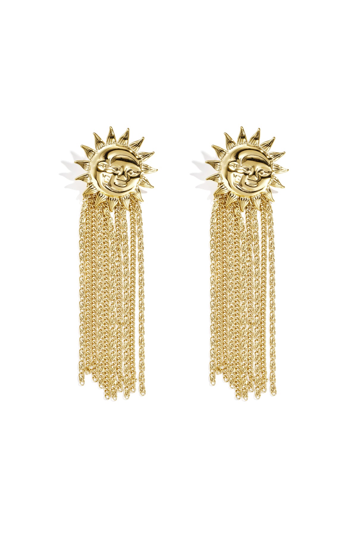 Stainless Steel Dangle Earrings sun Casual Daily Simple Series Women's jewelry