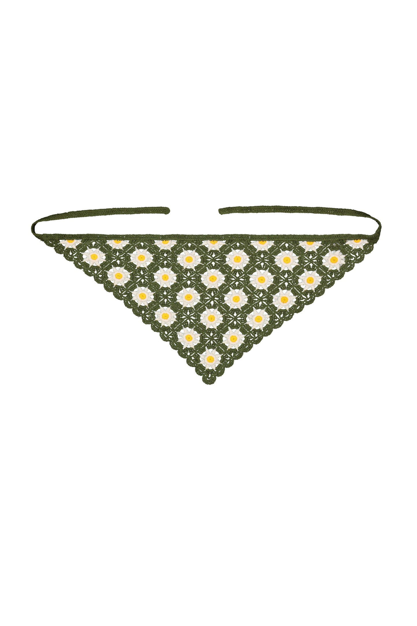 SODA - Bandana Crochet Daisy - Green