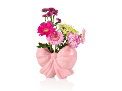 Bitten - Vaso fiocco Bow Vase - rosa