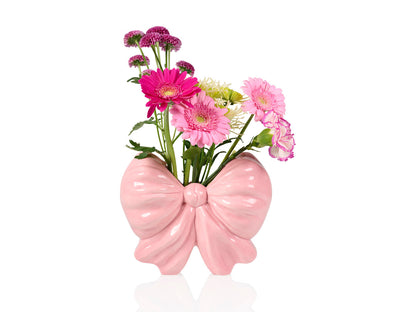 Bitten - Vaso fiocco Bow Vase - rosa