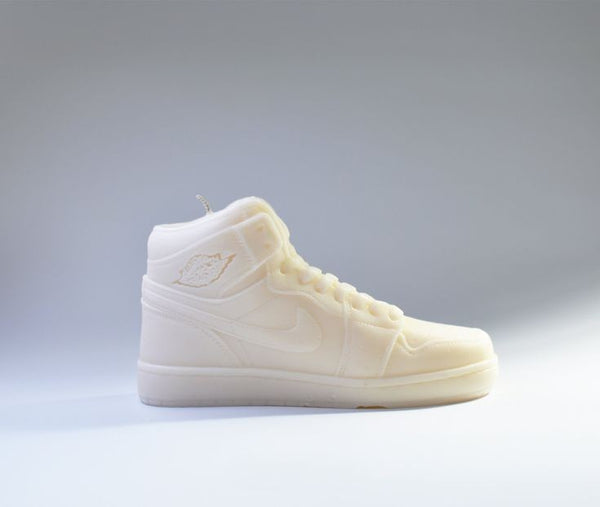 Air Candle - Candela sneakers Media AJ1 - White