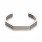 SODA - rigid hexagonal steel bracelet