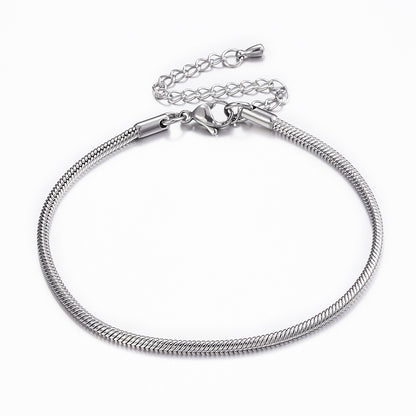 SODA - Bracciale acciaio snake 5mm