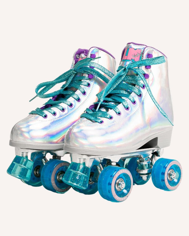 FLAMOGUEO - Holographic 4-wheel skates - BEVERLY