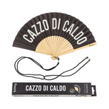 Fisura - Ventaglio "Cazzo di Caldo" nero