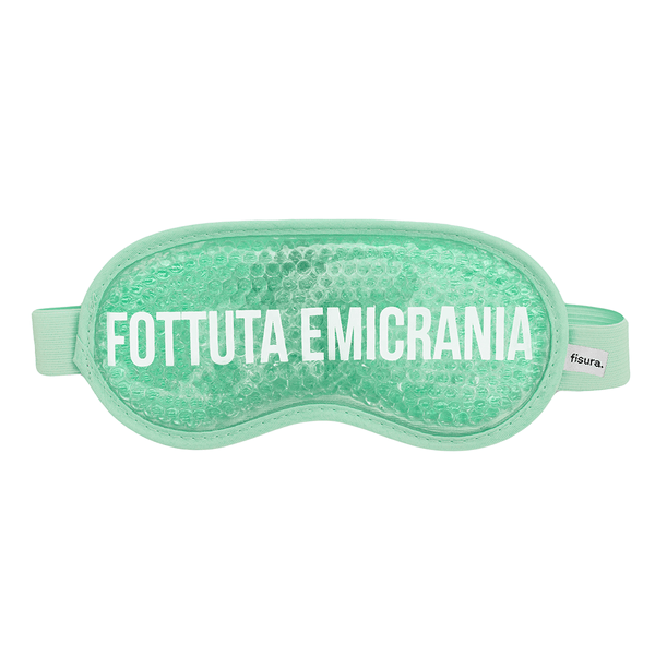 Fisura - Maschera gel verde menta “Fottuta Emicrania”.