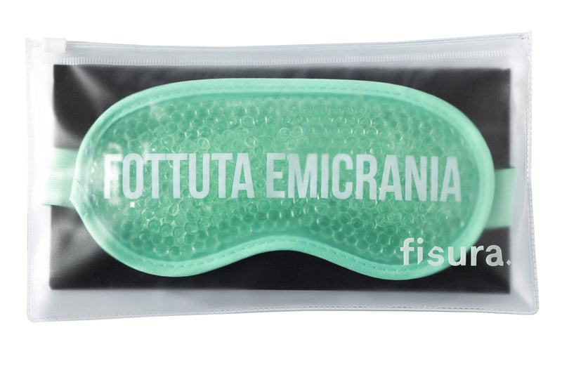 Fisura - Maschera gel verde menta “Fottuta Emicrania”.