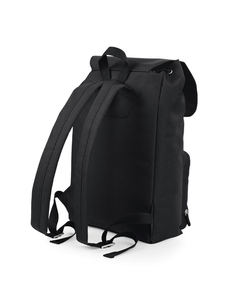 SODA - Zaino Vintage Laptop Backpack - Nero/Nero