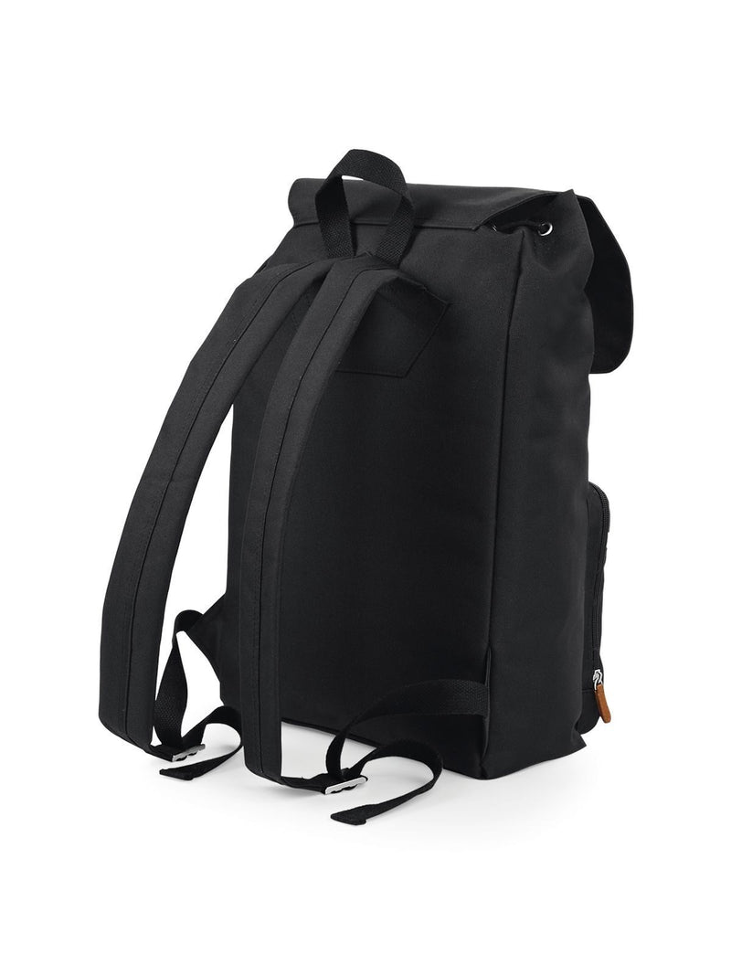 SODA - Zaino Vintage Laptop Backpack - Nero