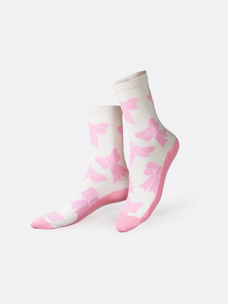 Eat my socks - Calzini fiocco rosa