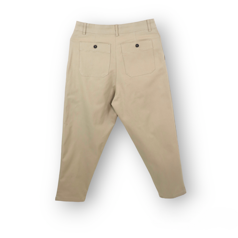 SODA - CHINOS pinces gabardine - Beige