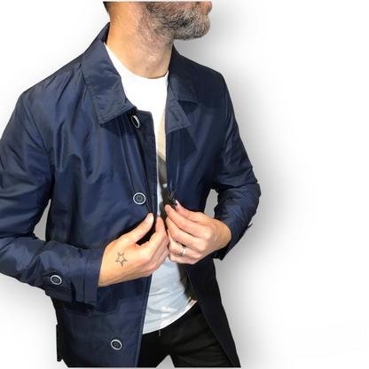 SODA - Trench coat - Navy Blue