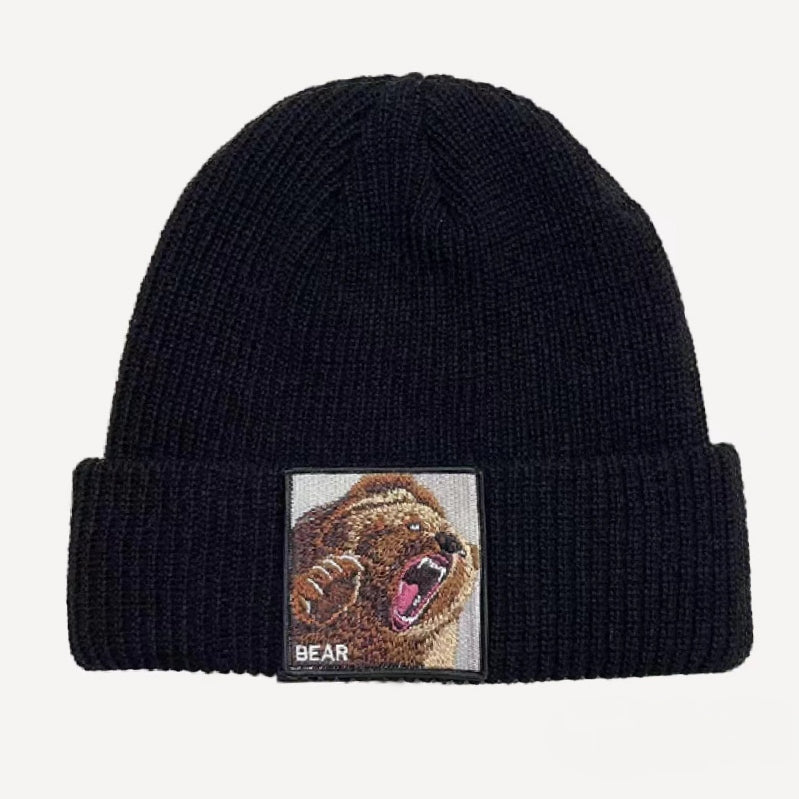 SODA - Cappello Beanies Patch - Bear Black