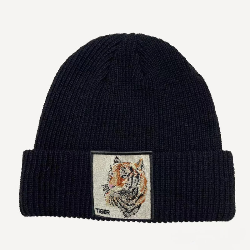 SODA - Cappello Beanies Patch - Tiger Black