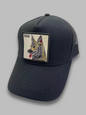 SODA - animal cap cappello trucker - Dog Black