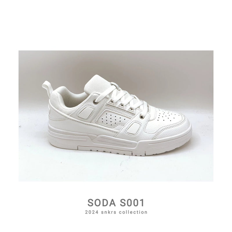 SODA - Sneakers S001 WHITE