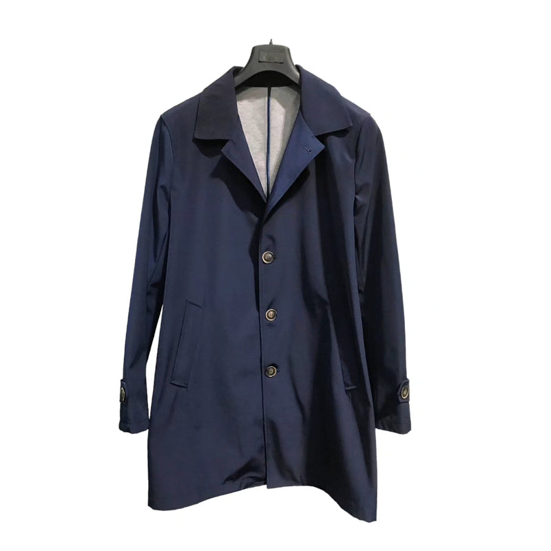 La Piccola Sartoria Toscana - TRENCH COAT - Blu Navy