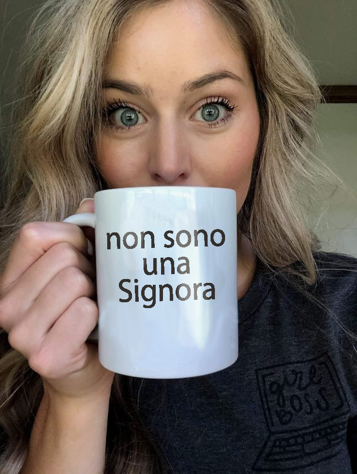 SODA STUDIO  - Tazza non sono una signora