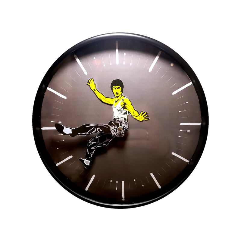 SODA STUDIO - Kung fu Clock orologio da parete