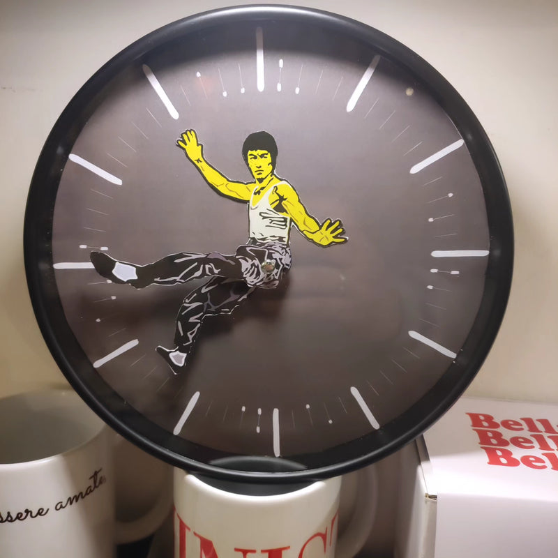 SODA STUDIO - Kung fu Clock orologio da parete