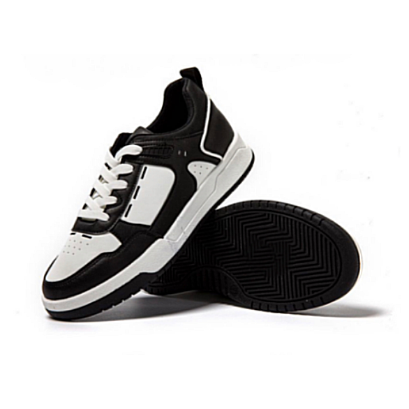 SODA - Sneakers S003 BLACK/WHITE