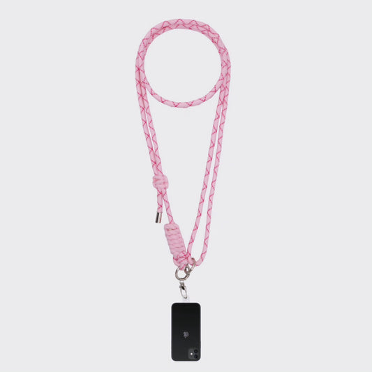 SODA STUDIO - phone strap - Fantasia Rosa geometric